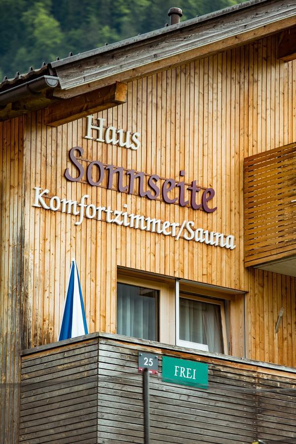 Отель Haus Sonnseite Au (Vorarlberg) Экстерьер фото